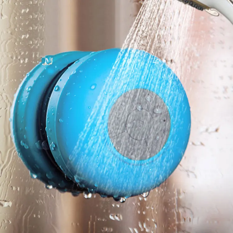 Free sample IPX7 waterproof sucker shower blue tooth speaker portable mobile phone wireless mini speaker (BT2678)