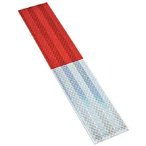 Original 3M Reflective Film 3M 983D Grade Auffälligkeit markierungen Serie Reflective Tape Rot und Weiß Truck Reflective Tape