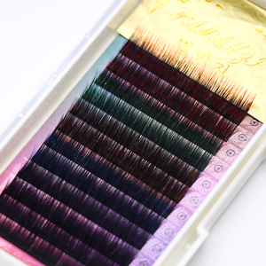 Wholesale High Quality Premium Silk <strong>Mink</strong> Individual <strong>Eyelash</strong> <strong>Extensions</strong> Easy Fan Private Label False <strong>Eyelashes</strong> Russian <strong>Extensions</strong> - Product Image 4