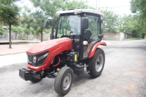 Petit tracteur agricole diesel compact à quatre roues motrices de 50 chevaux, tracteur de 70 chevaux, mini tracteur à quatre roues motrices - Product Image 5