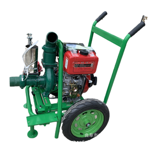 <span class=keywords><strong>Pompa</strong></span> Acqua Diesel Centrifuga da 6 Pollici in Ghisa con Motore da 8.5HP, Tipo Carrello, per Irrigazione Agricola/Controllo Alluvioni e Drenaggio - Product Image 1