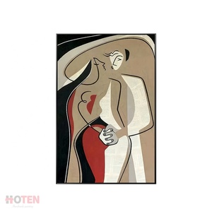 Personnalisée Moderne Meilleur <span class=keywords><strong>Couple</strong></span> Figure & Portrait Mur Art Original Peint À La Main Toile Peinture À L'huile pour La Décoration Intérieure - Product Image 1