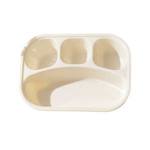 Lonchera Bento para Niños, Color Blanco Crema, Rectangular, con Compartimentos, Apta para Microondas, para Uso en Casa y al Aire Libre - Product Image 5