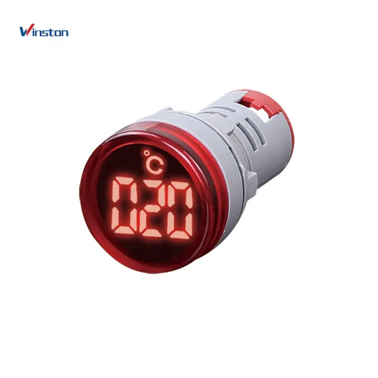 AD16-22TM 22mm Digital Temperature Meter Indicator Thermometer