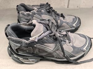 Zapatos deportivos casuales para hombre, estilo con cordones, material de lona, cómodos y transpirables, estilo Balenciaga - Product Image 3