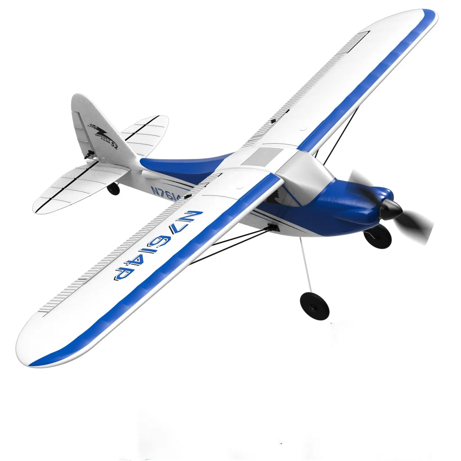 เครื่องบินโฟม RC โมเดลเครื่องบินพร้อมบินเล่นกีฬาไฟฟ้ากลางแจ้ง AA แบตเตอรี่เครื่องบินโฟมชุดเครื่องบินพลาสติก