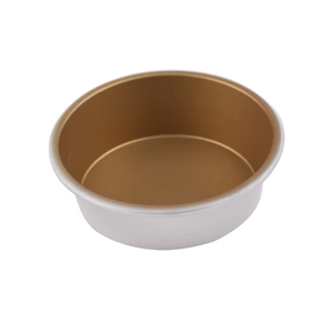 4 inch tay kéo Bun Nồi chiên không khí khuôn bánh không dính Cheesecake và chiên trứng công cụ khuôn bánh công cụ - Product Image 1