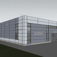 Edificio Industrial de Estructura de Acero de Venta Caliente, Construcción Avanzada, Estructura Estable para Uso Industrial