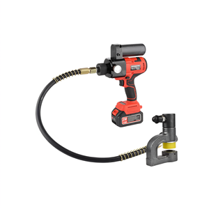 Perceuse hydraulique portable 21V sans fil à batterie pour cheminée de câbles et support PV en fonte - Product Image 1