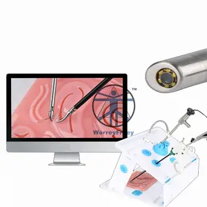 1080P Portable Laparoscopy surgery laparoscopic endo trainer simulating training Box