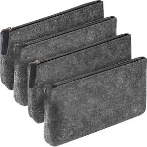 Estuche Simple de Fieltro para Lápices y Bolígrafos, Gran Capacidad, Diseño Moderno, Color y Logotipo Personalizables, Caja de Lápices para Estudiantes - Product Image 5