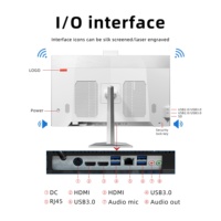 PC Todo en Uno Empresarial de 23.8" FHD IPS Directo de Fábrica, Intel I7-12700/i5-12400 12.ª Gen., 16GB DDR4, 512GB NVMe SSD, Logotipo OEM, MOQ 2, Windows 11 Pro