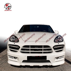 Voiture Pare-chocs HM Style Fiber De Verre Avant Pare-chocs Arrière Diffuseur Côté Jupes Pour 958 <span class=keywords><strong>Cayenne</strong></span> <span class=keywords><strong>S</strong></span> <span class=keywords><strong>Turbo</strong></span> 11-14 Partie Kit Carrosserie - Product Image 2