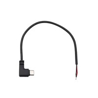 Cable de alimentación con conector USB 2.0 A macho tipo C de 2 y 4 pines, con cabezal en ángulo, para soldar, línea de reparación DIY, 0.25M, 0.3M, 1M