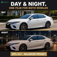 Película para Ventanas con Rechazo de Calor 50% VLT Nano Cerámica Gris Azul Tinte Compatible con Señales UV99 IR96 2mil Venta al por Mayor OEM de Fábrica