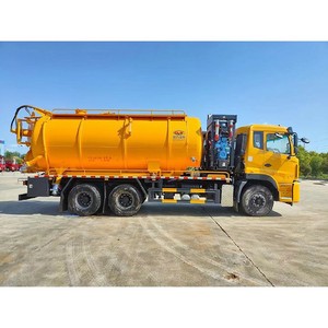 Camion de drainage des eaux usées Chengli 6x4 20000 litres, camion de nettoyage des égouts, camion de vidange par aspiration à jet, camion de vidange des fosses septiques - Product Image 1