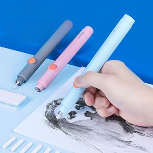 ZD9102 batterie rotative automatique de gomme de bureau de patte de <span class=keywords><strong>chat</strong></span> électrique pour l'esquisse et le <span class=keywords><strong>dessin</strong></span> effacement de <span class=keywords><strong>crayon</strong></span> de charbon de bois - Product Image 3