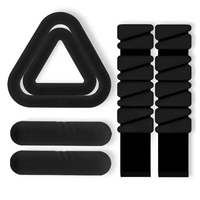 Ensemble d'haltères durables pour femmes Duolite pour la remise en forme à domicile, le yoga, la musculation, la marche, en acier et silicone, 7/10 livres, couleurs personnalisables