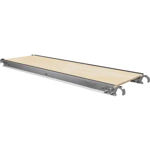 China Supplier 8FT Aluminum Walk Board Plank Aluminum Plywood Deck For Frame Scaffold