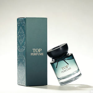 लक्जरी ओम्ब्रे नीले-हरे सिलेंडर ने डिफ्यूज़र की बोतलें 50/100 मिलीलीटर मोटी बेस बोतल लकड़ी के कैप के साथ - Product Image 6