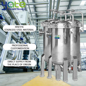 304/316ステンレス鋼製5バッグ式浄水器、飲料水ろ過用食品グレードろ過システム - Product Image 6