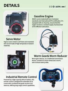 Máquina Cortadora de Césped Autopropulsada Inalámbrica para Control de Vegetación en Taludes, Venta Directa de Fábrica, Bajo Precio, <span class=keywords><strong>Comprar</strong></span> en Línea, CE - Product Image 3