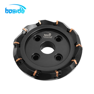 Đầu dao phay phẳng lưỡi 1504 hiệu quả cao 45 ° Đĩa phay thép tốc độ cao BT50 - Product Image 2