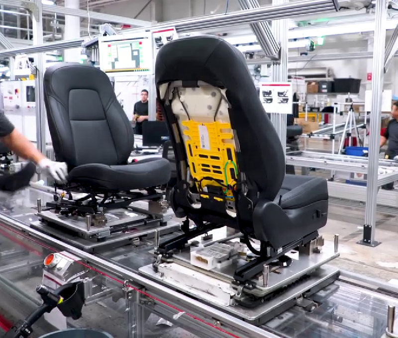 Industrial Automation Equipment Car Seat Production
