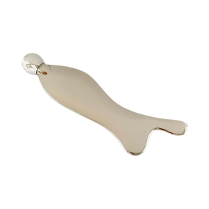 Custom 3D Roller <b>Face</b> <b>Massager</b> Scraping Rose Gold Metal Gua Sha Facial Tools - Product Image 3