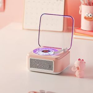 Haut-parleur Bluetooth rétro à bruit blanc transfrontalier, sans fil, petit, de haute qualité, avec son de disque vinyle - Product Image 2
