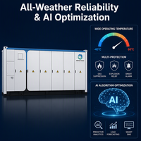 Sistema de Baterías de Almacenamiento de Energía en Contenedor Refrigerado por Líquido Inedge Power ODM Source-Side Bess de Larga Duración 3MWh/4MWh/5MWh/6MWh con APP