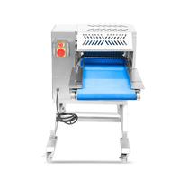 Machine à découper la viande industrielle 2200W avec moteur en cuivre pur, pour découper le poulet, le poisson, le porc, le mouton et le bœuf, production de 1500 kg/h