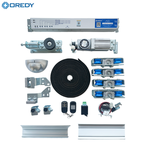 OREDY ORD-150 호텔용 모던 자동 슬라이딩 유리문 개폐기 (DC 브러시리스 모터 및 도어 센서, 알루미늄 합금) - Product Image 2