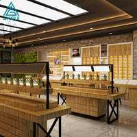 Élégant présentoir à lunettes en acrylique avec éclairage LED, robuste, écologique et rotatif pour magasin d'optique