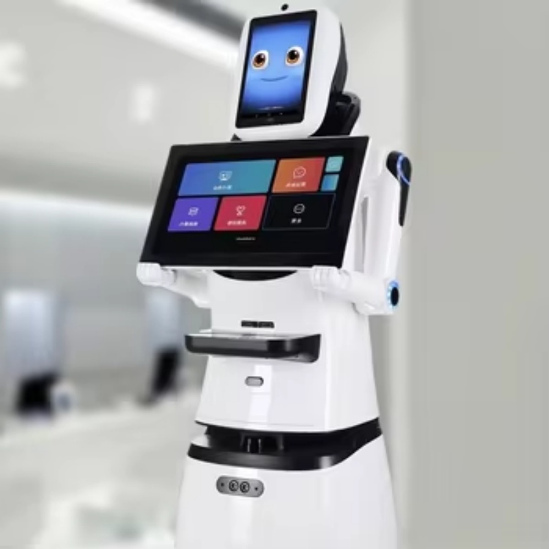 Dual Screen AI Humanoid Roboter Showroom <strong>Guide</strong> Best Commercial Welcome <strong>Robot</strong> <strong>for</strong> Reception Commercial Reception <strong>Robots</strong>