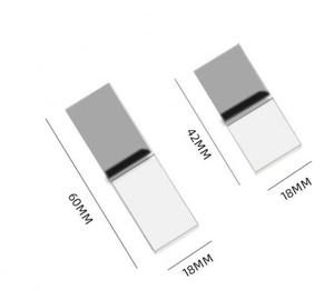 แฟลชไดรฟ์ USB 2.0 สีโรสโกลด์ คริสตัลใส ความจุ 32GB 64GB 128GB พร้อมกล่อง รับประกัน 1 ปี - Product Image 2
