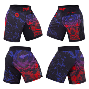 Ropa <span class=keywords><strong>de</strong></span> Boxeo <span class=keywords><strong>de</strong></span> Secado Rápido, Pantalones Cortos <span class=keywords><strong>de</strong></span> <span class=keywords><strong>Muay</strong></span> Thai, Pantalones Cortos Ajustados para Hombre, Ropa Deportiva Activa <span class=keywords><strong>de</strong></span> MMA - Product Image 5