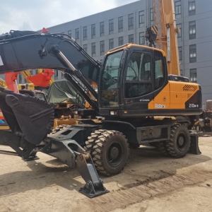 Excavadora Hyundai 210W-9 2021 con Cucharón Excavador, Equipo de Construcción de 22 Toneladas con Motor, Bomba y Propulsor - Product Image 6
