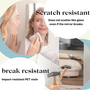 Espejo Decorativo Acrílico Irrompible, Decoración de Pared, Lámina de Plástico Acrílico Flexible de 2mm, Adhesivos Personalizados Autoadhesivos, Venta al Por Mayor - Product Image 5