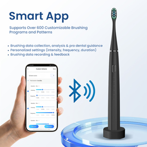 Brosse à dents électrique sonique intelligente ODAY avec application, brosse à dents électrique avec logo personnalisé et recharge sans fil - Product Image 1