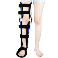 Orthèse orthopédique articulée réglable pour jambe entière (KAFO) – Soutien genou, cheville, pied pour la rééducation des membres inférieurs