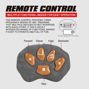 EPT Control Remoto Cocodrilo Juguetes Simulación Ladridos Gatear Niños Compulsión Parodia Eléctrica RC Cocodrilo con Luces - Product Image 6