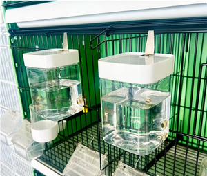 Accessoires <span class=keywords><strong>pour</strong></span> cage à oiseaux, mangeoire automatique <span class=keywords><strong>pour</strong></span> <span class=keywords><strong>canaris</strong></span>, boîte et gobelet <span class=keywords><strong>pour</strong></span> oiseaux, support <span class=keywords><strong>de</strong></span> suspension <span class=keywords><strong>pour</strong></span> perroquet, distributeur d'eau <span class=keywords><strong>pour</strong></span> petits, moyens et grands oiseaux - Product Image 4