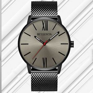 Montres-bracelets pour femmes, montres à quartz personnalisées en cuir noir, montres de luxe pour femmes en fer, montres à quartz serties de cristaux - Product Image 2