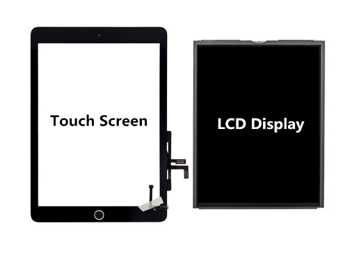 écran LCD avec touche noire