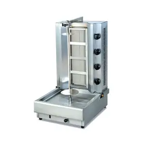 Gyromaschine elektrisch Gas Shawarma Doner Maschine Doner Kebab Grill