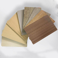 Matériau de construction ignifuge 3mm 4mm Texture en bois Panneaux composites en aluminium Façade de maison Feuilles ACP pour revêtement mural extérieur