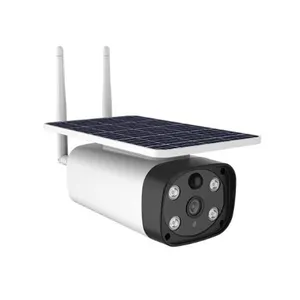 Caméra de surveillance solaire IP wifi 4G HD, dispositif de sécurité sans fil, avec éclairage LED, nouveau produit