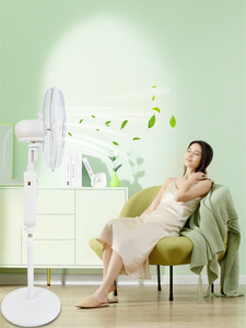Ventilateur électrique portable JMD Supplier 16 18 pouces, ventilé, bon <span class=keywords><strong>prix</strong></span>, avec panneau solaire, batterie rechargeable, ventilateur sur pied - Product Image 2
