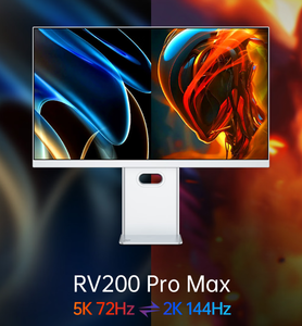 นิว ริช วิชั่น RV200Pro Max 400cd/ ㎡   HDR400 อัตรารีเฟรช 60Hz เวลาตอบสนอง 1ms ความละเอียด 5120*2880 อัตราส่วนภาพ 16/9 สำหรับจอเกมมิ่ง - Product Image 5